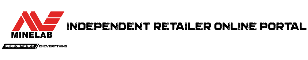 Minelab Independent Retailer Online Portal